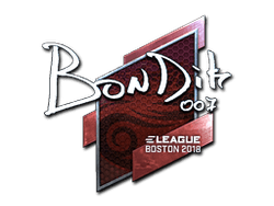 Sticker | bondik (Foil) | Boston 2018