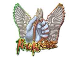 Sticker | Retake Expert (Holo)