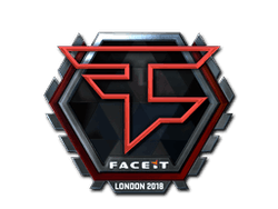 Sticker | FaZe Clan (Foil) | London 2018