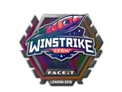 Sticker | Winstrike Team (Holo) | London 2018