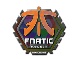 Sticker | Fnatic (Holo) | London 2018