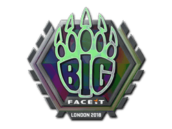 Sticker | BIG (Holo) | London 2018