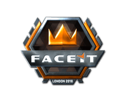Sticker | FACEIT (Foil) | London 2018