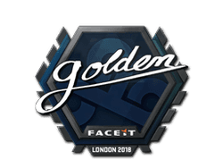 Sticker | Golden | London 2018
