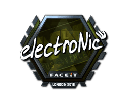 Sticker | electronic (Foil) | London 2018