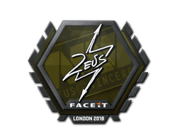Sticker | Zeus | London 2018