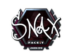 Sticker | Snax (Foil) | London 2018