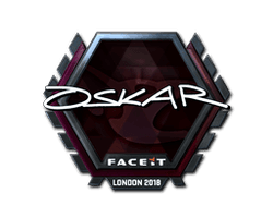 Sticker | oskar (Foil) | London 2018