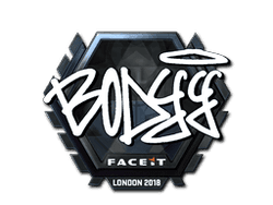 Sticker | bodyy (Foil) | London 2018