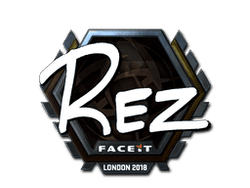 Sticker | REZ (Foil) | London 2018