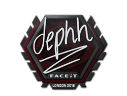 Sticker | dephh | London 2018