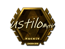 Sticker | USTILO (Gold) | London 2018