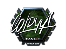 Sticker | COLDYY1 (Foil) | London 2018