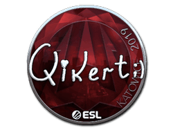 Sticker | qikert (Foil) | Katowice 2019