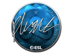 Sticker | flusha (Foil) | Katowice 2019