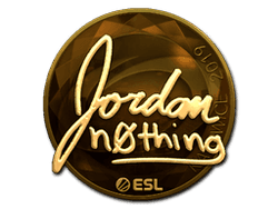 Sticker | n0thing (Gold) | Katowice 2019