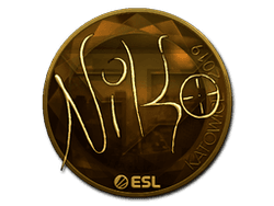 Sticker | NiKo (Gold) | Katowice 2019