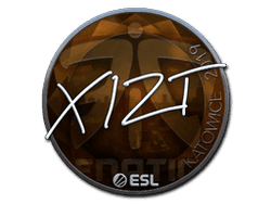 Sticker | Xizt (Foil) | Katowice 2019