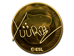 Sticker | yuurih (Gold) | Katowice 2019