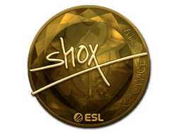 Sticker | shox (Gold) | Katowice 2019