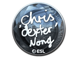 Sticker | dexter (Foil) | Katowice 2019