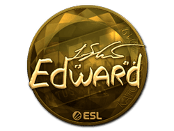Sticker | Edward (Gold) | Katowice 2019