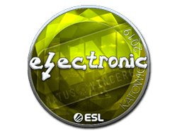 Sticker | electronic (Foil) | Katowice 2019