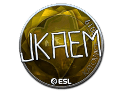 Sticker | jkaem (Foil) | Katowice 2019