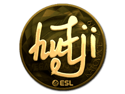 Sticker | hutji (Gold) | Katowice 2019