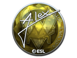 Sticker | ALEX (Foil) | Katowice 2019