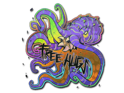 Sticker | Free Hugs (Holo)
