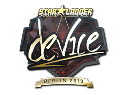Sticker | device (Gold) | Berlin 2019