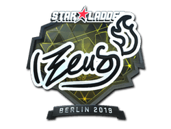 Sticker | Zeus (Foil) | Berlin 2019