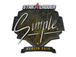 Sticker | s1mple | Berlin 2019