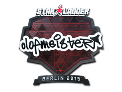 Sticker | olofmeister (Foil) | Berlin 2019
