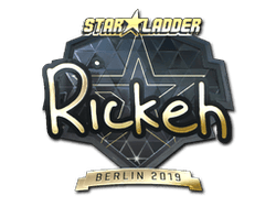 Sticker | Rickeh (Gold) | Berlin 2019