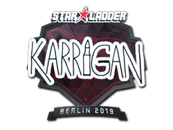 Sticker | karrigan (Foil) | Berlin 2019