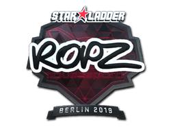 Sticker | ropz (Foil) | Berlin 2019