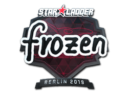 Sticker | frozen (Foil) | Berlin 2019
