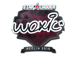 Sticker | woxic (Foil) | Berlin 2019