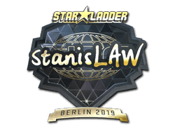 Sticker | stanislaw (Gold) | Berlin 2019