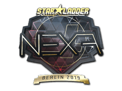 Sticker | nexa (Gold) | Berlin 2019