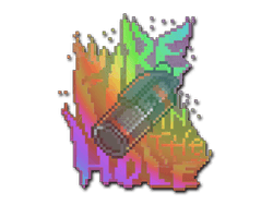 Sticker | Fire in the Hole (Holo)