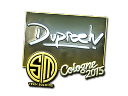 Sticker | dupreeh (Foil) | Cologne 2015