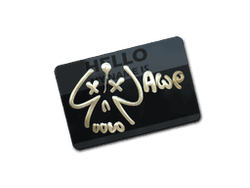 Sticker | Hello AWP (Gold)