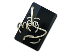 Sticker | Hello MP9 (Gold)