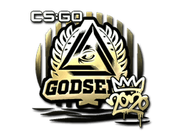 Sticker | GODSENT (Gold) | 2020 RMR