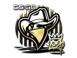 Sticker | Renegades (Gold) | 2020 RMR