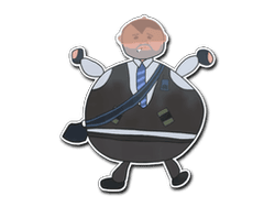 Sticker | Poorly Drawn Number K