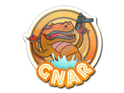 Sticker | Orange Gnar